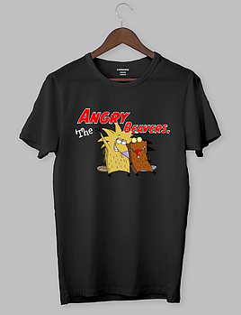 Футболка з  дизайном Злюки Бобри «The ANGRY BEAVERS.»
