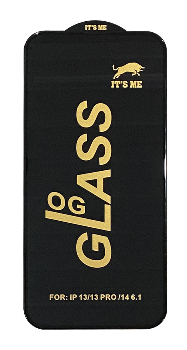 Захисне скло NoName ITS ME для iPhone 13/ iPhone 13 Pro/ iPhone 14 Чорний, фото 1