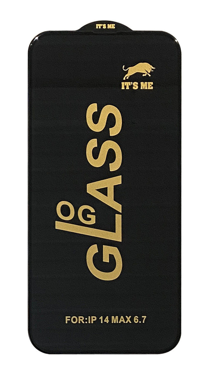 Захисне скло NoName ITS ME для iPhone 13 Pro Max /iPhone 14 Max Чорний, фото 1