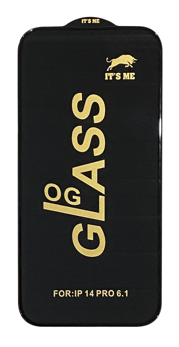 Захисне скло NoName ITS ME для iPhone 14 Pro Чорний, фото 1