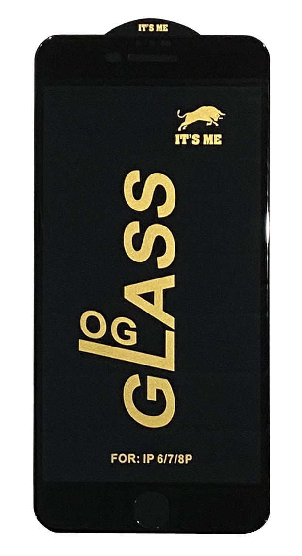 Захисне скло NoName ITS ME для iPhone 7 Plus / iPhone 8 Plus Чорний, фото 1