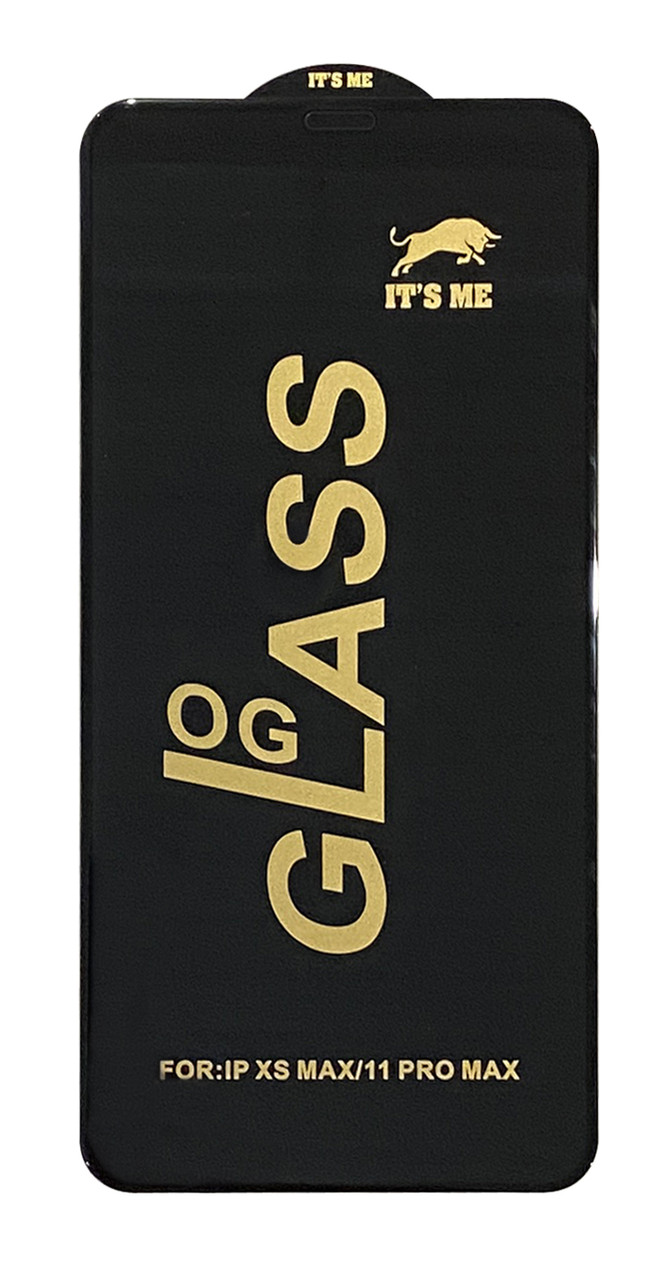 Захисне скло NoName ITS ME для iPhone XS Max/ iPhone 11 Pro Max Чорний, фото 1