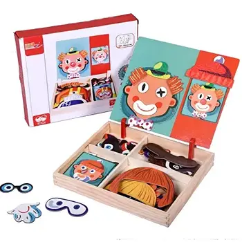 Інтерактивна дитяча іграшка магнітні пазли для дітей, що розвивають пазли