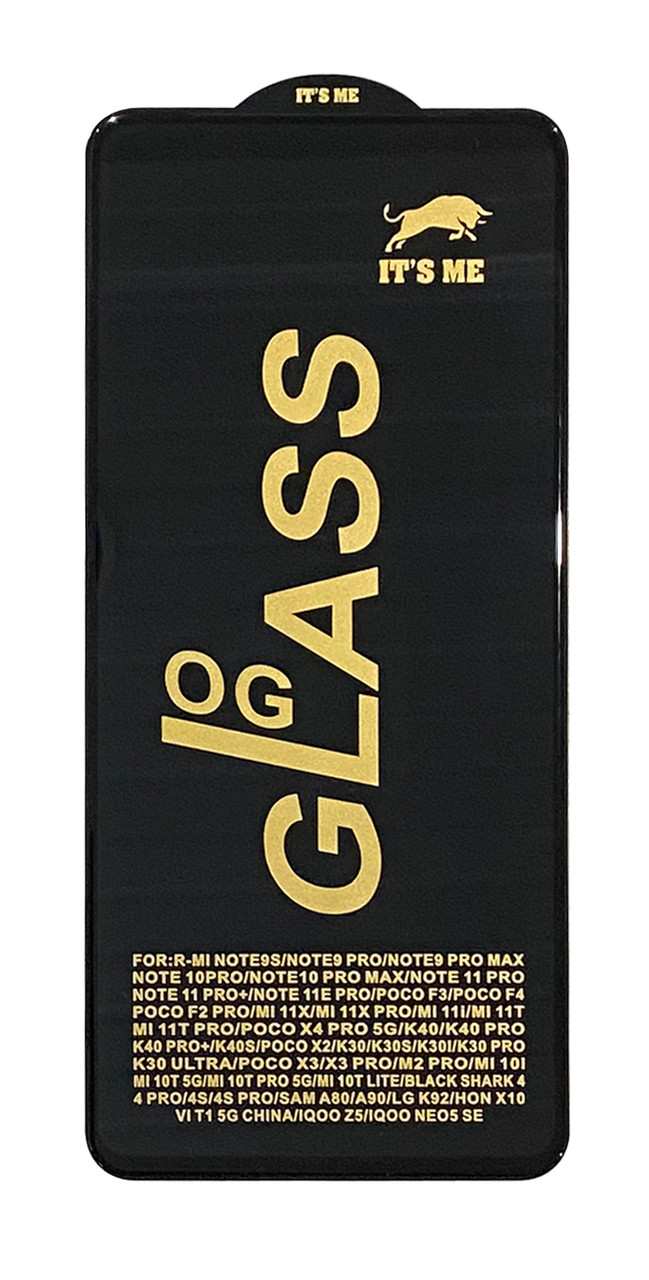 Захисне скло NoName ITS ME для Xiaomi Mi 10T/Mi 10T Pro/Redmi K30/K30 Pro/K30s/Pocophon X2 Чорний, фото 1