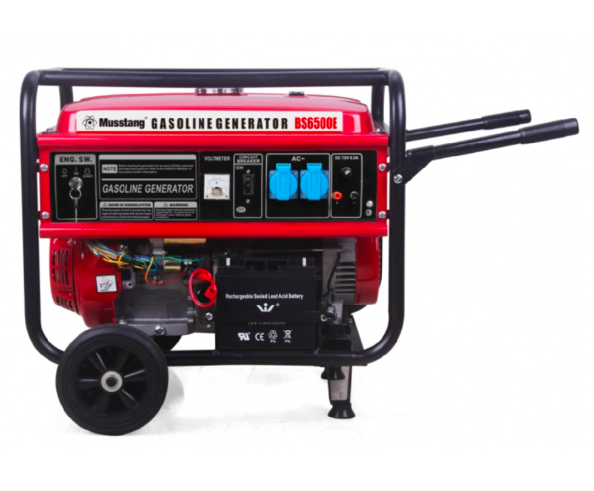 Генератор бензиновий Musstang BS6500 (5,5 кВт)