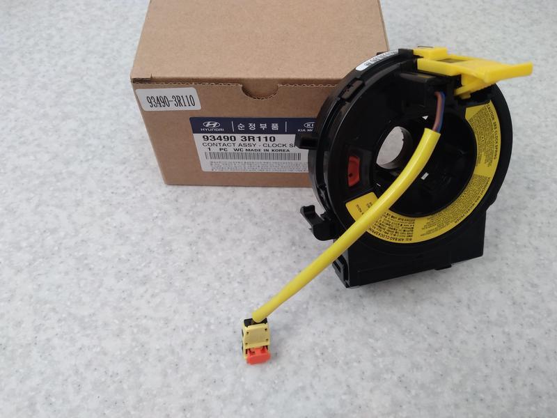 Шлейф керма, модуль SRS Kia SPORTAGE 09-15 93490-3R110 КІА Спортедж, фото 1