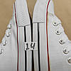 ЗНИЖКА! 44р (27,5см) Білі кеди конверси AIL STAR у стилі Converse, фото 8