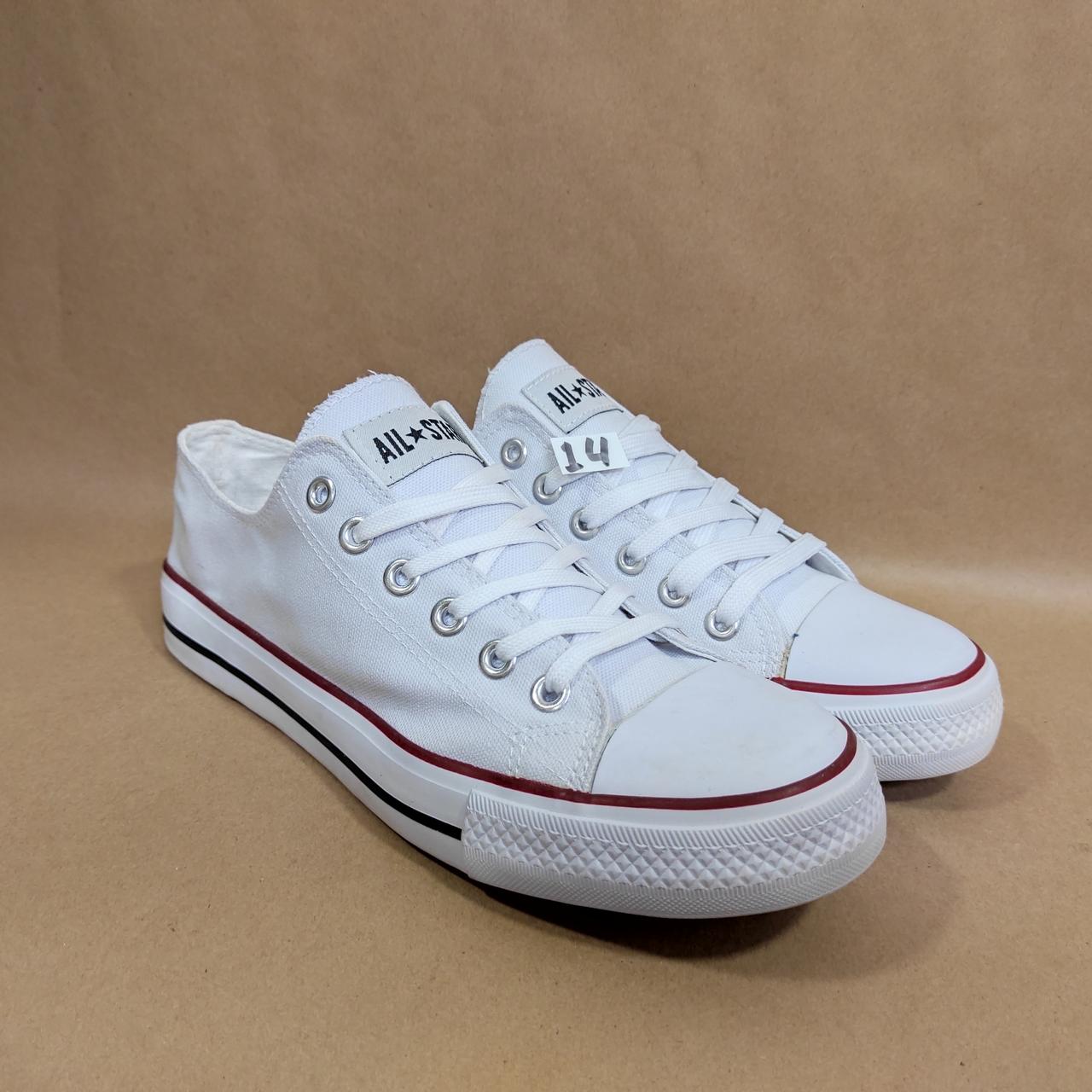 ЗНИЖКА! 44р (27,5см) Білі кеди конверси AIL STAR у стилі Converse