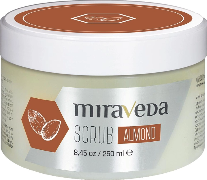 Скраб для тіла Miravada ItalWax "Мигдаль", 250 мл