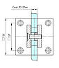 ODF-02-08-01 Cтійки для скляних огорож MINI H200, матові, фото 7