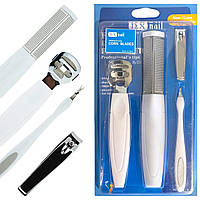 Педикюрний набір інструментів для домашнього догляд за ногами 5в1, DX №4