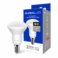 LED лампа Global R50 5W тепле світло 220V E14 (1-GBL-153)