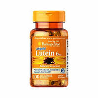 Витамины для глаз, лютеин, Puritan's Pride Lutein 6 mg with Zeaxanthin 6 mg 100 Softgels