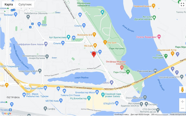 Схема проїзду