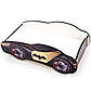 Ліжко машинка для хлопчика Batcar 150х74х54 см з ламелями та матрацом, фото 6