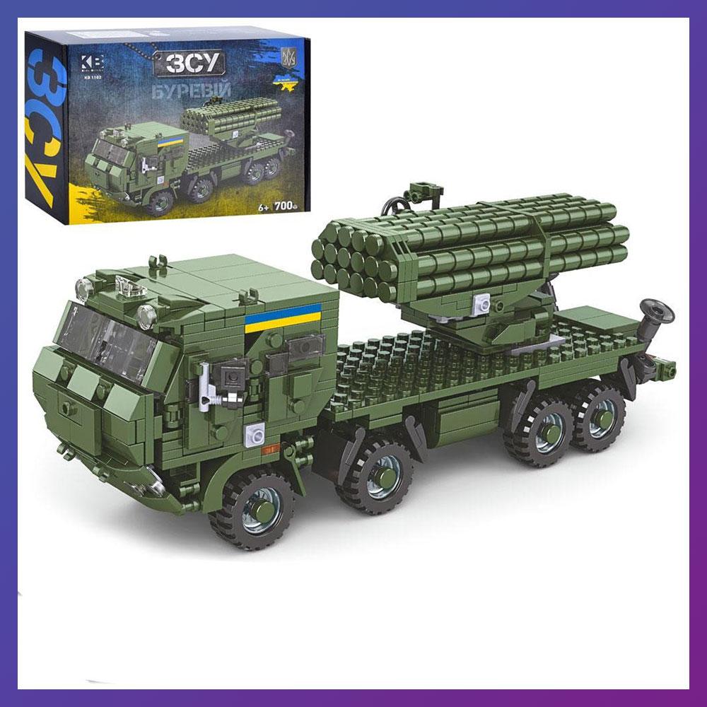 Дитячий конструктор Limo Toy KB 1102 Військова техніка 700 деталей, фото 1