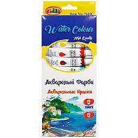 Акварель Class 12 кол., в тюбиках по 12 мл