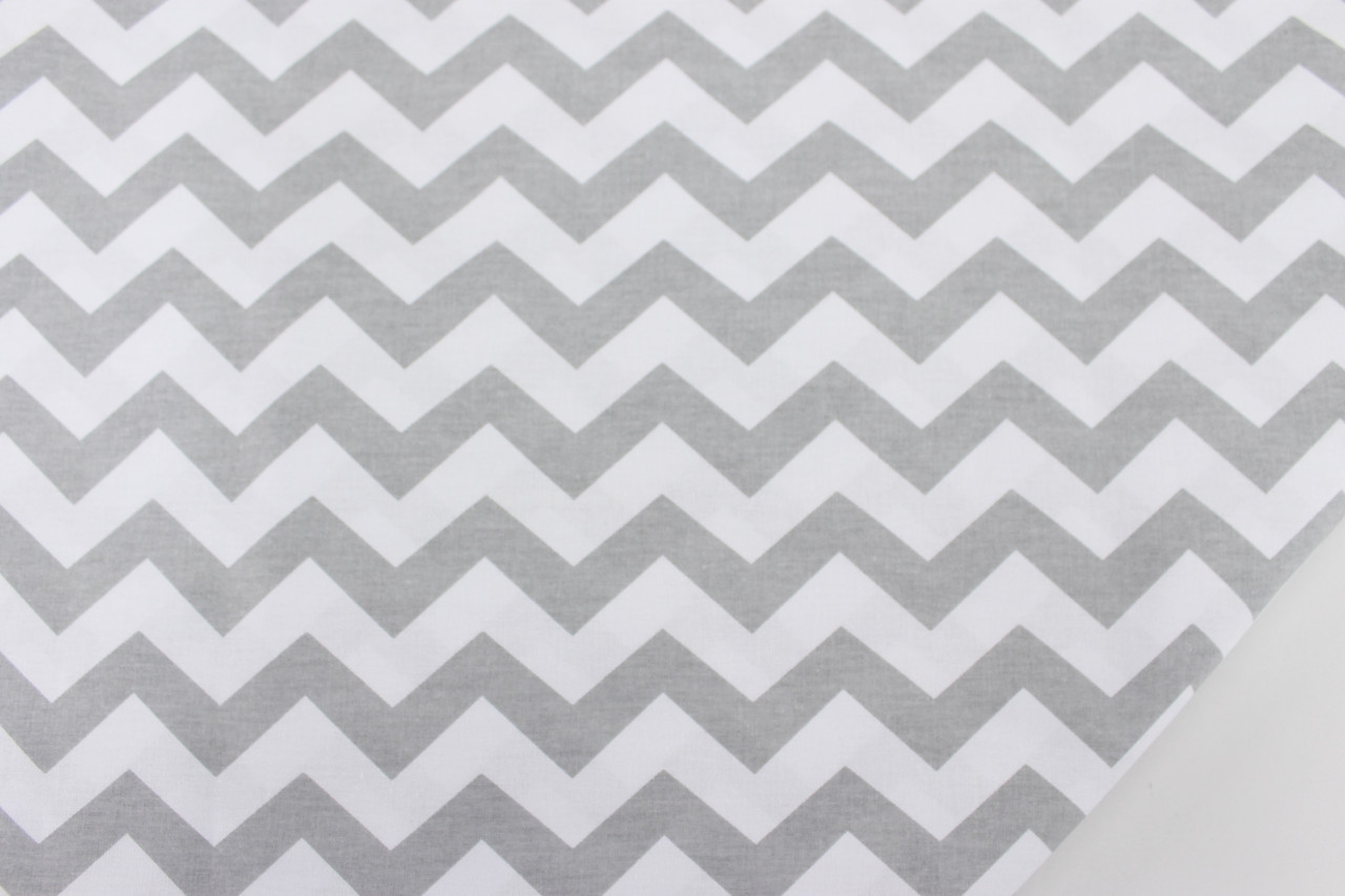 Польська бязь із сірим зигзагом 125 г/м2 No426, фото 1