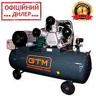 Профессиональный воздушный ременной компрессор GTM KC3090-220L (7.5 кВт, 380 В, 10 атм, 900 л/мин, 220л) YLP