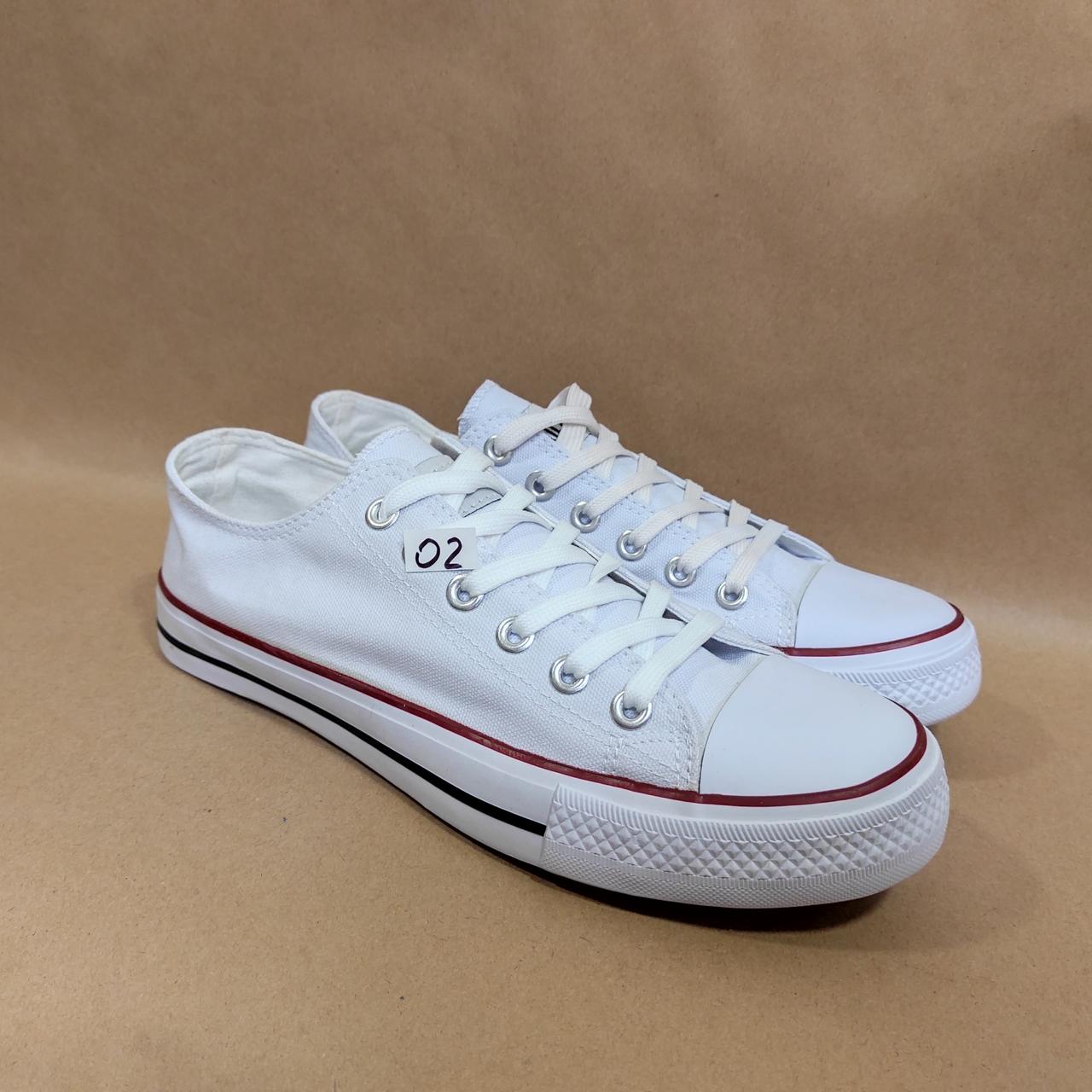 ЗНИЖКА! 44р (27,5см) Білі кеди конверси AIL STAR у стилі Converse