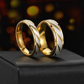 Парні кільця "Озеро надії" (жін 15.5 16.5 17.5 18 19 20 20.8 21.5 22.3 чол 16.5 17.5 18.3 19 19.3 20 20.7 21.5)