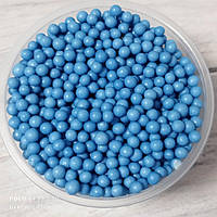 Цукрові кульки софт блакитні 5 мм 10 грам