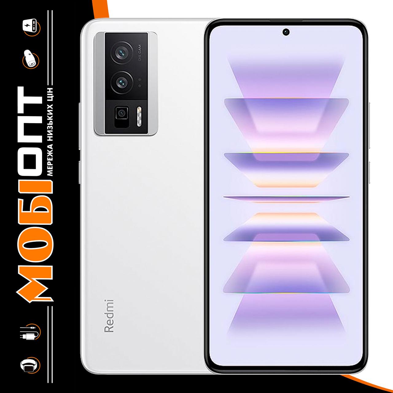 Смартфон Xiaomi Redmi K60 Pro 12/256Gb Sunny Snow CN Глобальна прошивка
