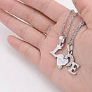 Парні кулони для закоханих "Солодкий сон", фото 3