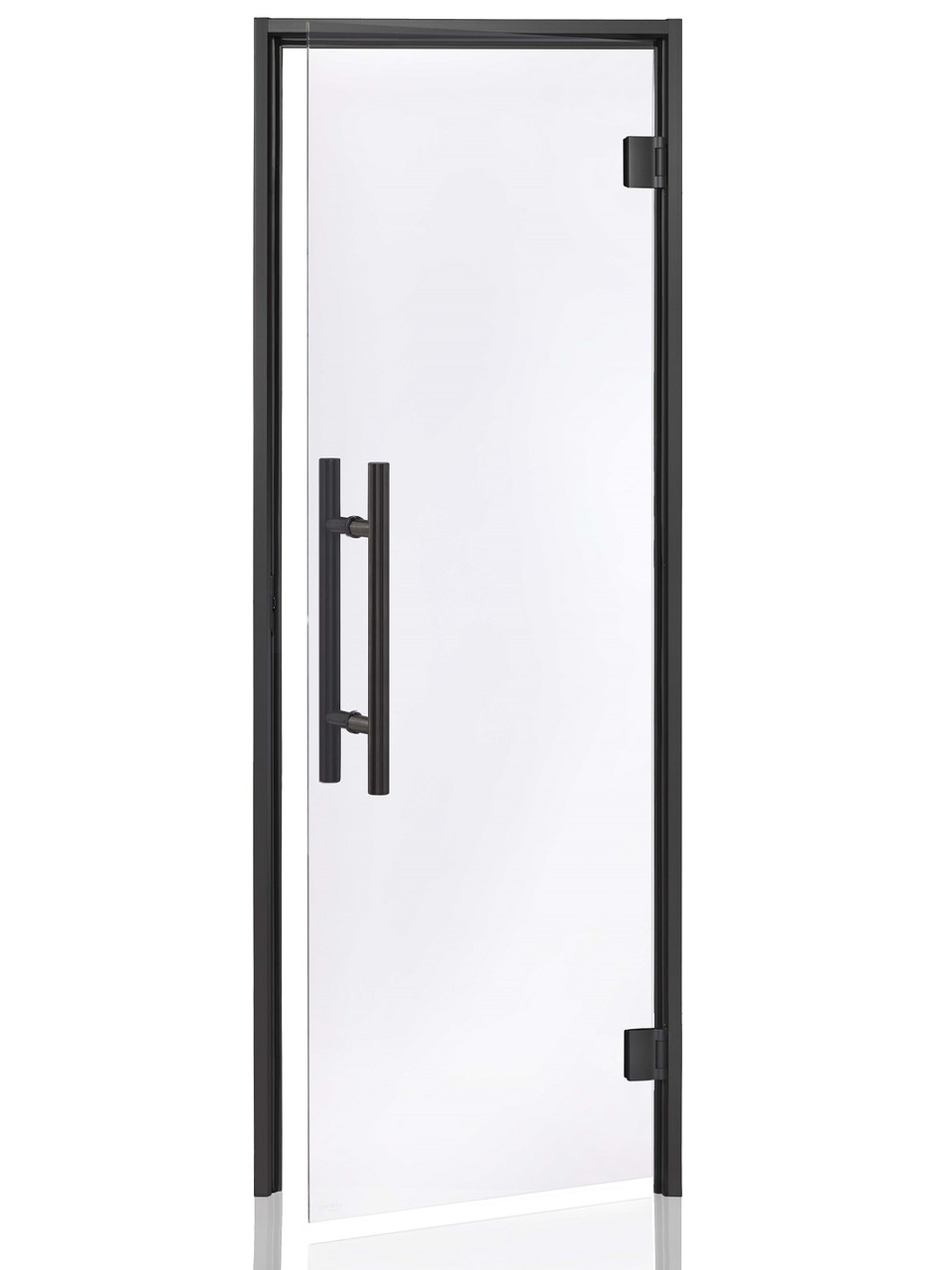 Двері для хамаму Andres PREMIUM Black 700х1900мм
