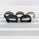 Кільце з нержавіючої медичної сталі «Авантюра» (р 15.7 16.5 17.2 18 19 20 21.3 22.2 23.2), фото 6