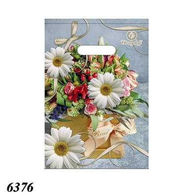 Пакет ПластикПак Ромашка 22х30 см (50шт)