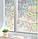 Самоклеюча плівка на вікно 45х100см вітражна плівка ПВХ на вікна, декоративна "Райдужна" плівка самоклейка, фото 7