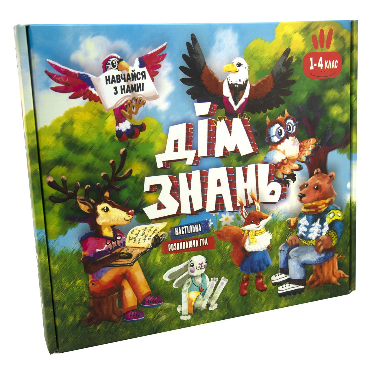 Настільна гра Strateg Дім знань українською мовою (30454), фото 1