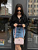 Жіноча сумка Guess The Snapshot Bag Light Pink крос боді жіноча сумка рожева через плече на широкому ремені, фото 11
