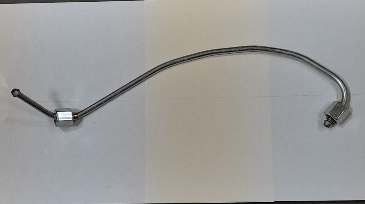 Трубка високого тиску форсунки дизельного двигуна ZS/ZH1100  L-430 мм, фото 1