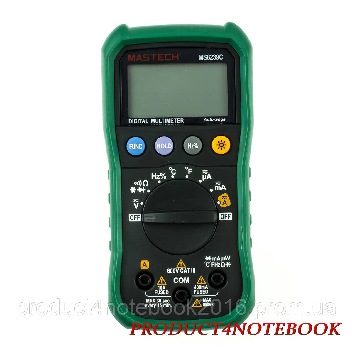 Цифровий мультиметр MASTECH MS8239C True RMS з автоматичним вибором ...