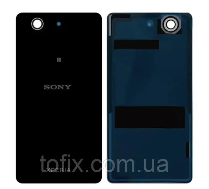 Задня панель корпусу (кришка акумулятора) Sony D5803 Xperia Z3 Compact/D5833, чорна