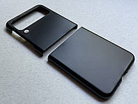 Samsung Galaxy Flip 3 защитный чехол (бампер, накладка, кейс) черный, из матового ударопрочного пластика