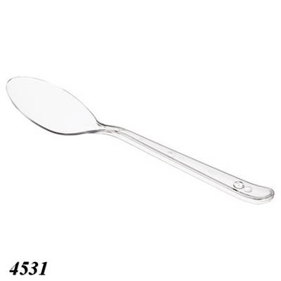 Ложка одноразова коктейльна Андрекс 178 мм Прозора (200шт)