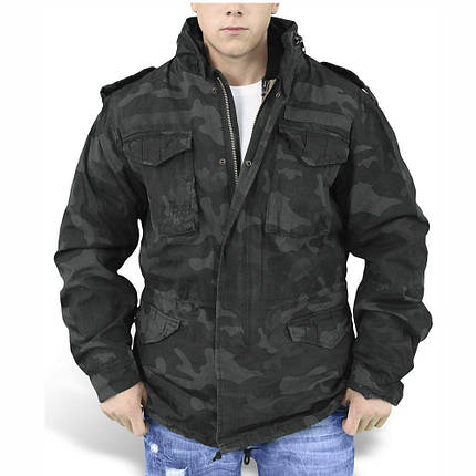 Surplus Куртка Surplus Regiment M 65 Jacket Black Camo (XL), фото 2