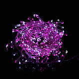 Гірлянда 3 м Springos CL0091 Cold White/Pink 300 LED світлодіодна 8 режимів світіння M_1715, фото 8