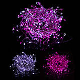 Гірлянда 3 м Springos CL0091 Cold White/Pink 300 LED світлодіодна 8 режимів світіння M_1715, фото 9