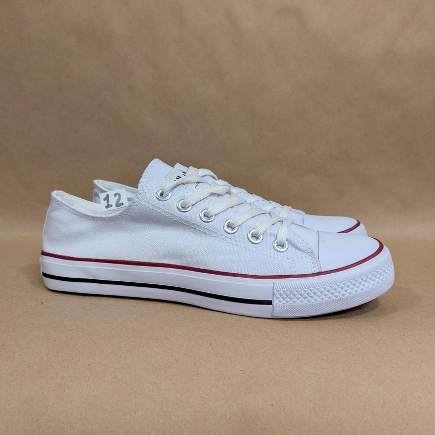 ЗНИЖКА! 44р (27,5см) Білі кеди конверси AIL STAR у стилі Converse, фото 1