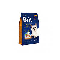 Сухой корм для котов Brit Premium by Nature Cat Indoor Chicken 8 кг курка