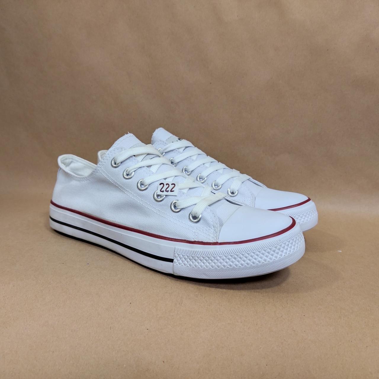 ЗНИЖКА! 44р (27,5см) Білі кеди конверси AIL STAR у стилі Converse