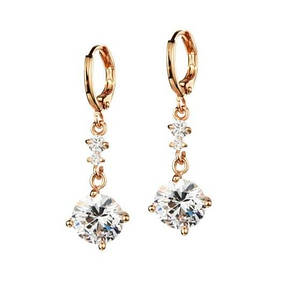 Сережки з позолотою "Деметра"