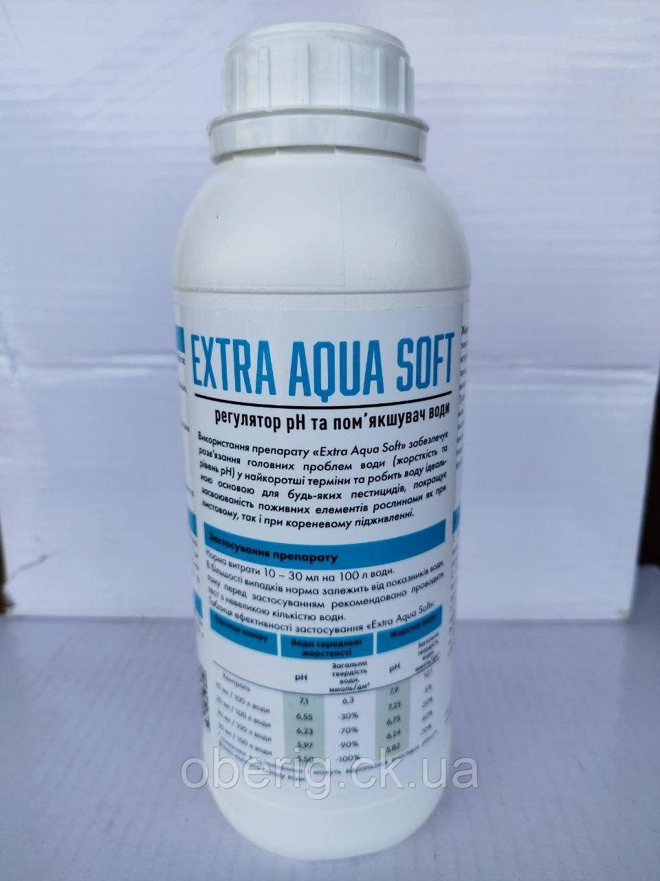 Extra Aqua Soft (Аква Софт), регулятор рН и смягчитель воды, 1 л, фото 1