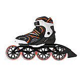 Роликові ковзани Nils Extreme NA1060S Size 39 Black/Orange M_1802, фото 4