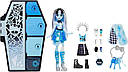Шарнірна лялька Монстер Хай Френкі Штейн Monster High Frankie Stein G3 Skulltimate Secrets Fearidescent Series, фото 4