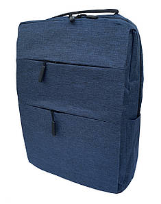 Рюкзак міський для ноутбука 15.6 дюймів LT-9005 із зарядкою через usb-порт, темно синій #